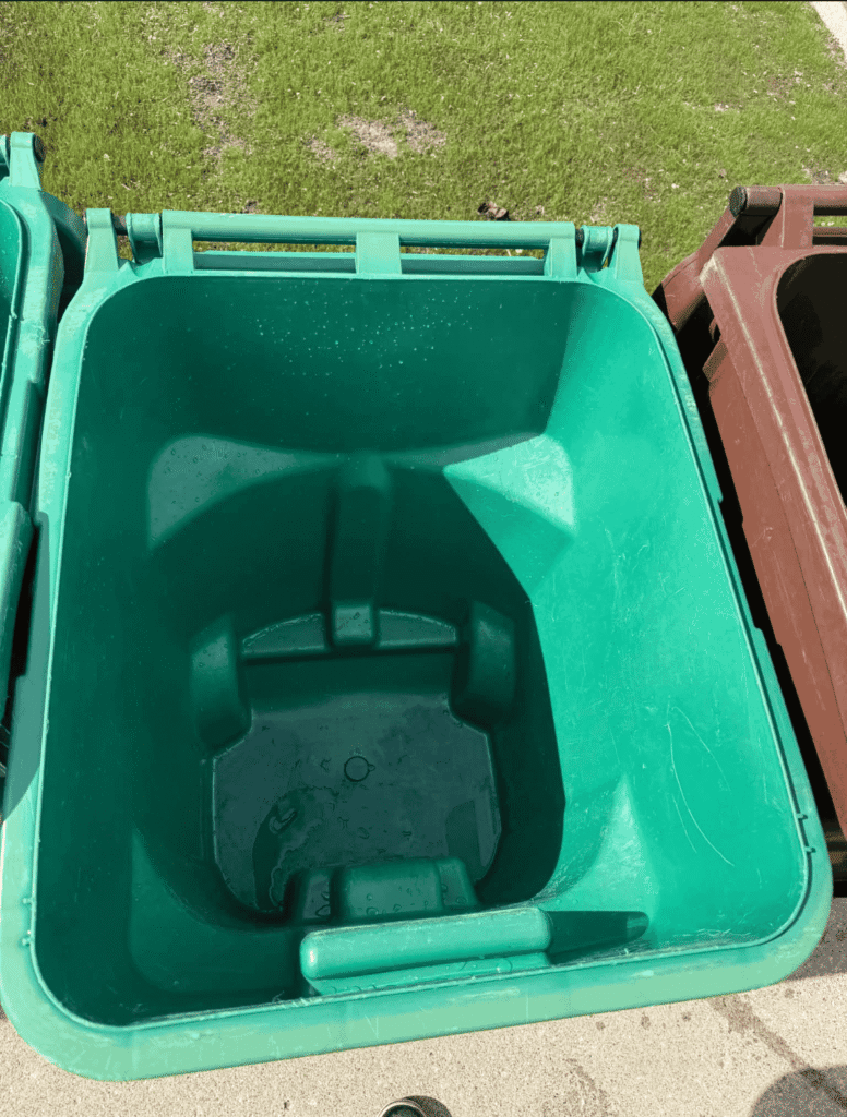 If we already come to your house for waste removal, adding can cleaning is simple. It's one company, one schedule, one bill, and your whole outdoor space stays clean.